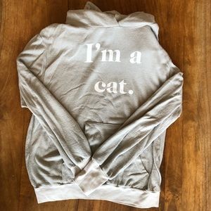 Wildfox Cat Hoodie